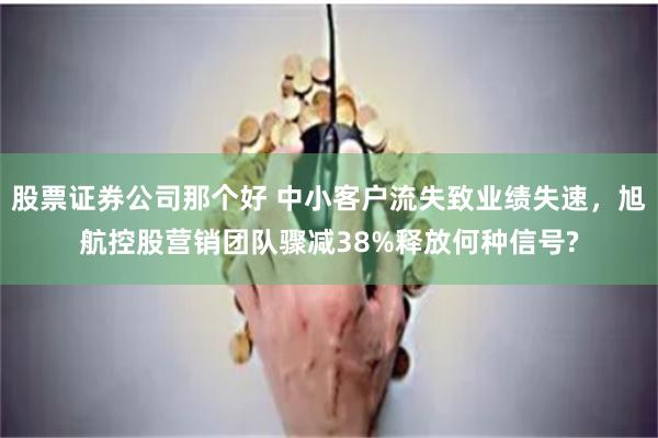 股票证券公司那个好 中小客户流失致业绩失速，旭航控股营销团队骤减38%释放何种信号?